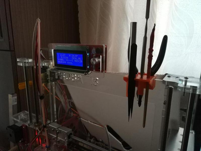 Tool Holder for Prusa i3 Sunhokey