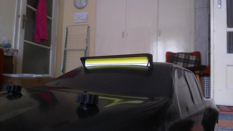 COB LED mount for RC Car