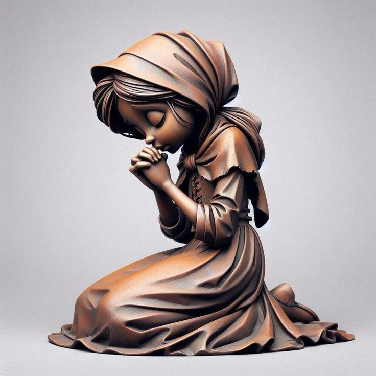 match girl, praying girl, prayer