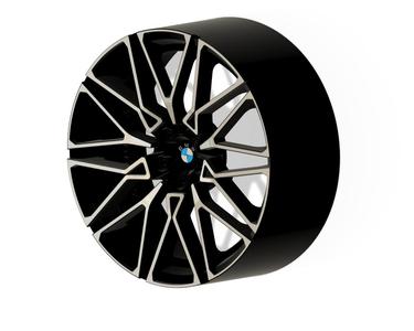 Bmw X6 Wheels for scale model 1/18 1/24 etc.