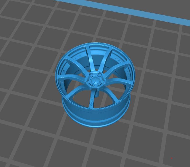 1/24 Scale Work Emotion Inspired (18 Inch) Rims