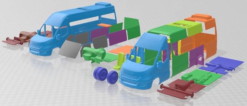 Iveco Daily Minibus 2015 Printable