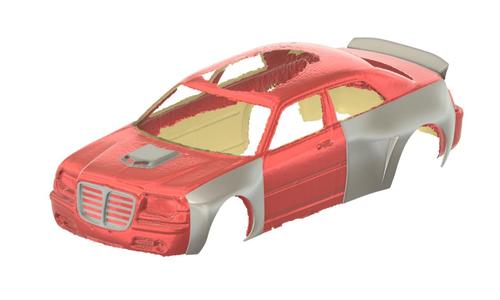 1/25 AMT 2005 Chrysler 300C Widebody conversion