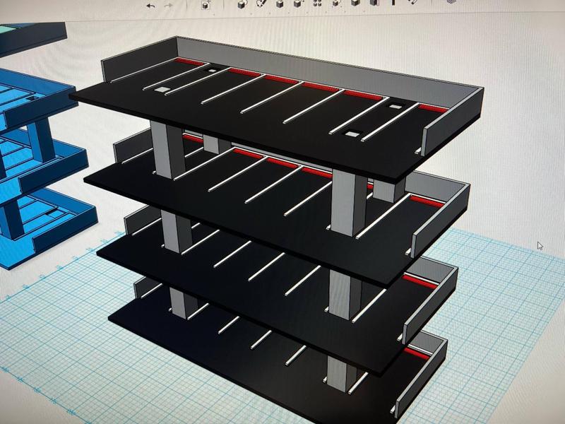 Scale by Chris Hot Wheels Parking Garage