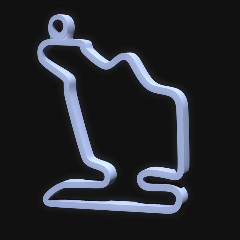 KEY RING HUNGARORING - FORMULA 1 - 2024