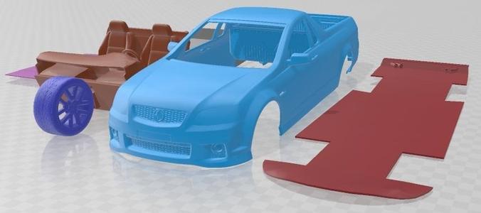 Holden VE II Commodore Ute SSV 2011 Printable Car