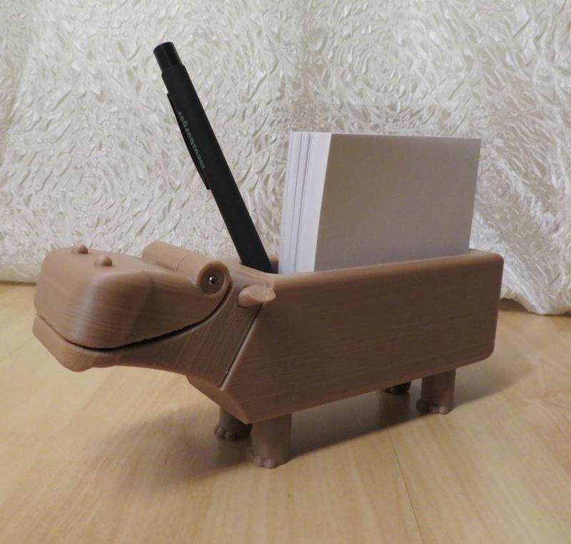 Hippo memo box, an Easter gift