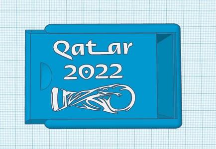 Qatar 2022 World Cup Figurine Box