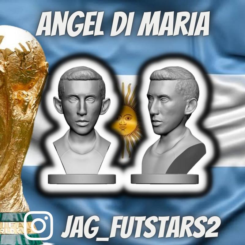 Argentina 2022 - Angel Di Maria - Soccer Bust