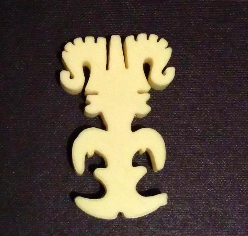 Stylized Figure Pendant