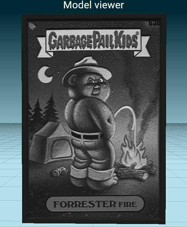 forest fire gabage pal bear