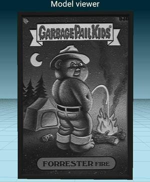 forest fire gabage pal bear