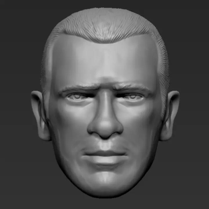 NIKO BELLIC 3D HEAD MARVEL LEGENDS