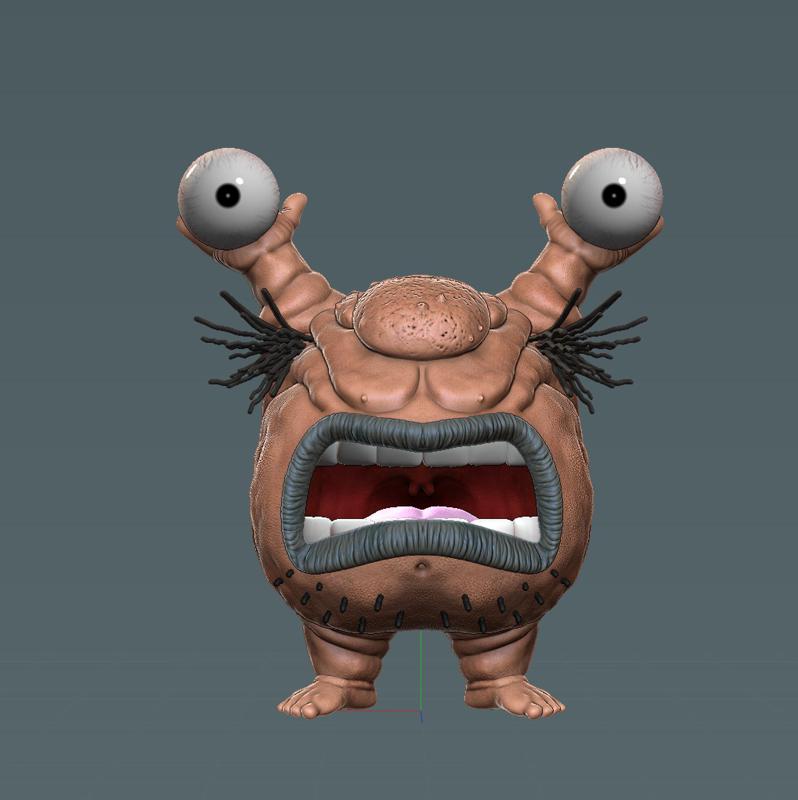 KRUMM - AHH REAL MONSTERS - NICKELODEON V2 SCREAM