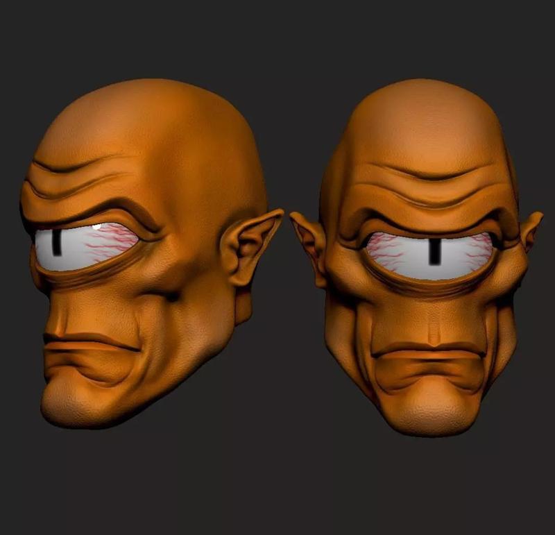 ONE12 Scale HEAD allien