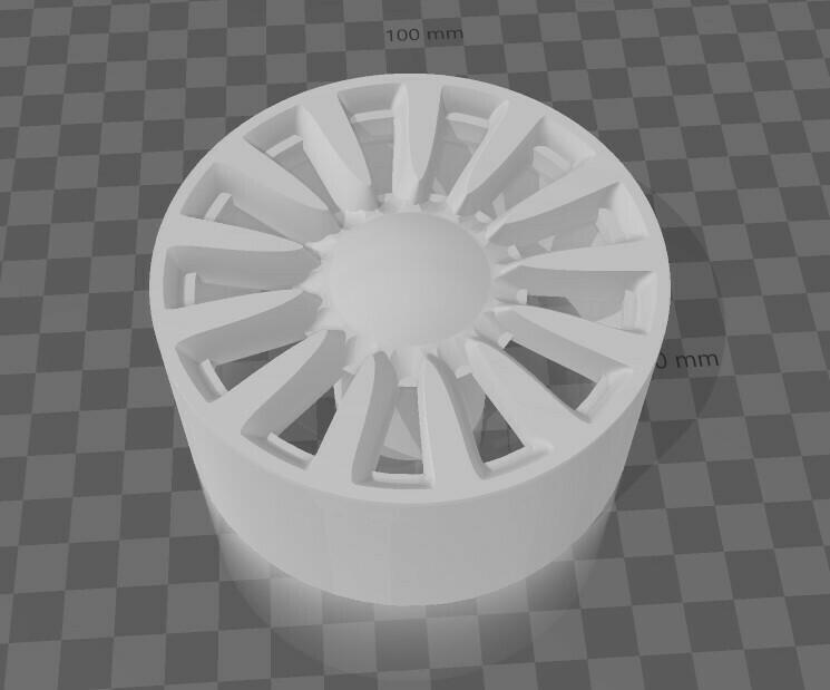 1:43 Fiat 500L 16'' Rims