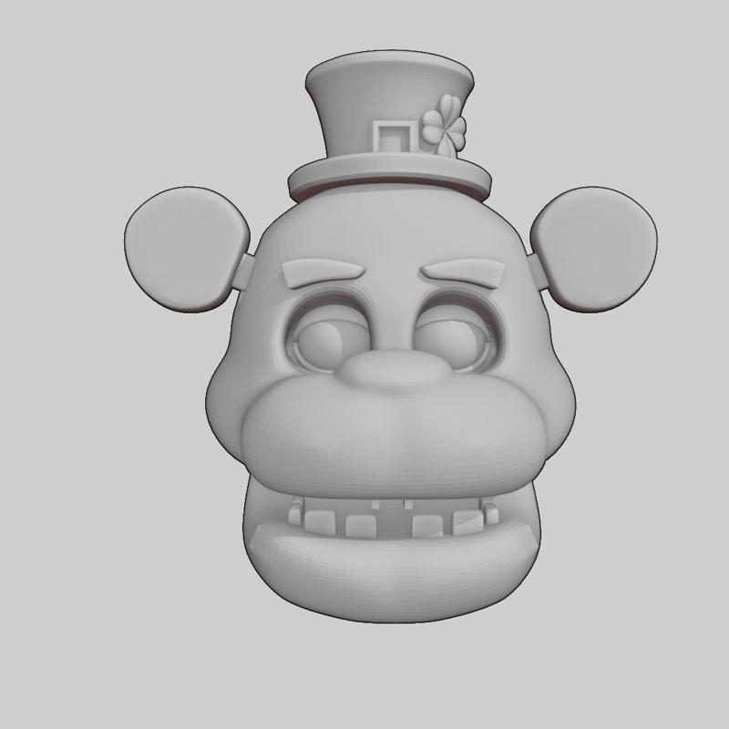 FNAF / Five Nights at Freddy's Shamrock Freddy Head