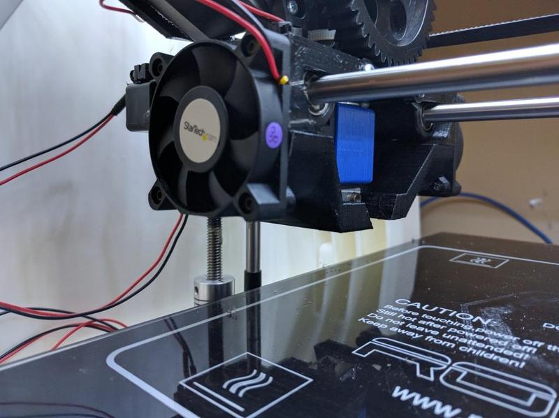 Robo 3D R1 Dual 50mm fan mount