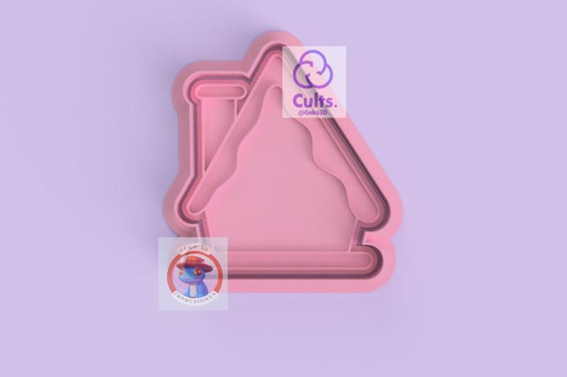 Christmas Gingerbread House Cookie Cutter (Christmas Gingerbread House Cookie Cutter)