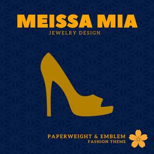 Desk Runway – 3D Print File for High Heels Paperweight & Emblem - Home Decor, Artwork Wall Art - High Heels Icon - Heels Desk Accessories - Girl's Fashion - Princess Fashion Statement