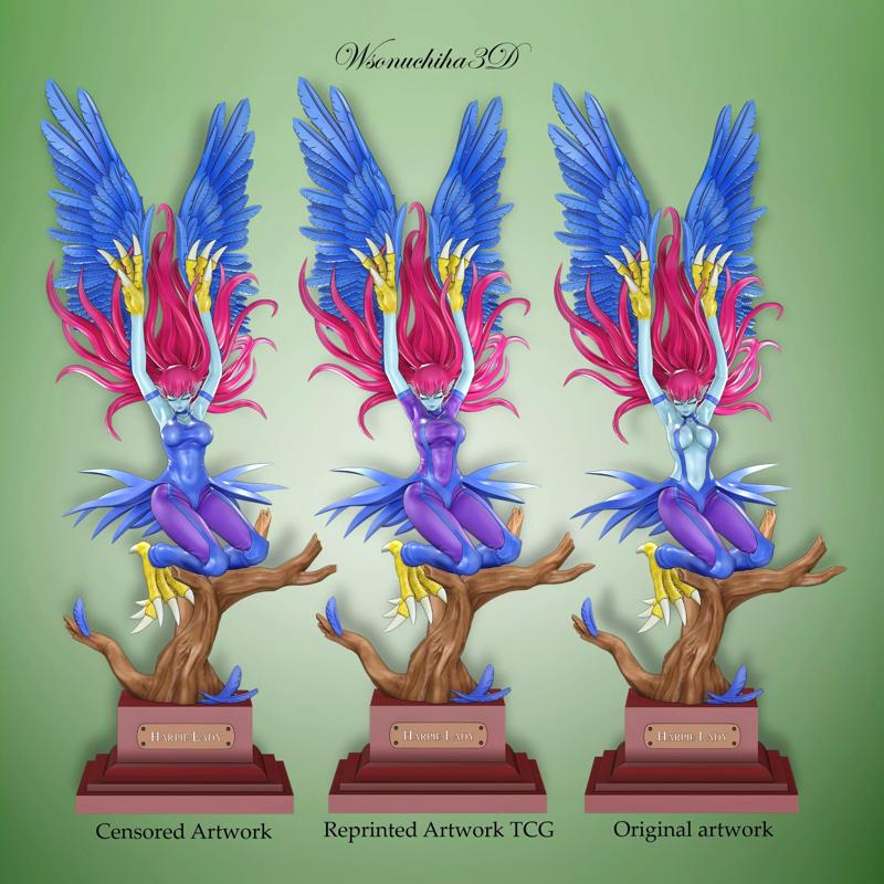 HARPIE LADY FIGURE - YUGIOH