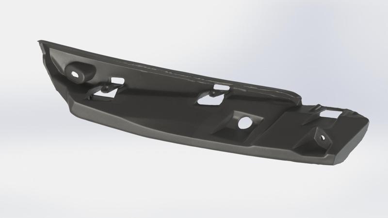 Chevrolet TrailBlazer 2019-2023 Front Left Side Bumper Cover Headlamp Opening Bracket. OEM Number 42746168