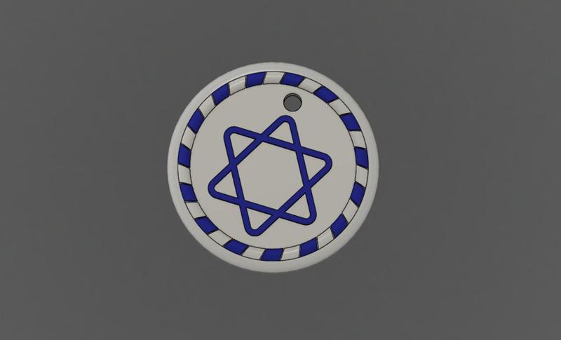 Star of David Ornament v2