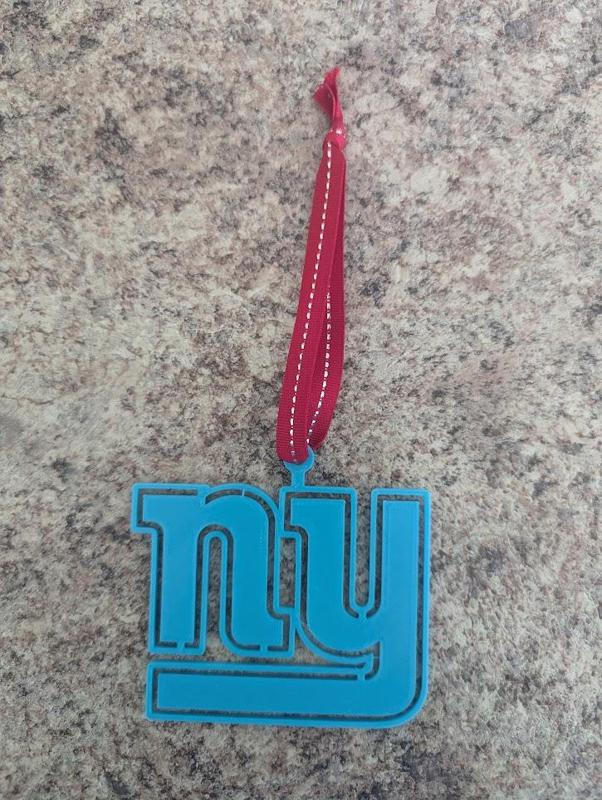 New York Giants Christmas Ornament