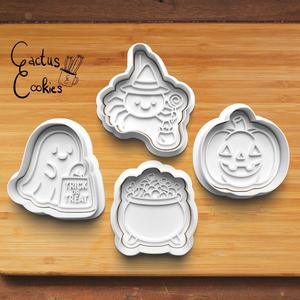 Trick or Treat Cookie Cutter set 0948