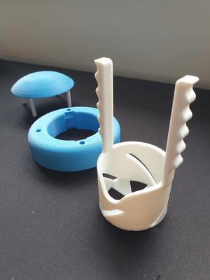 Adjustable Float for Ultrasonic Atomizer - 3D Printing