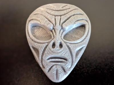 Alien Guitar Pick – 15 Minute Print