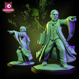Dean Allan Halsey, Professor Arkham University Investigator Cthulhu Character