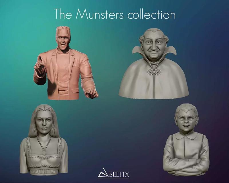 The munsters family collection