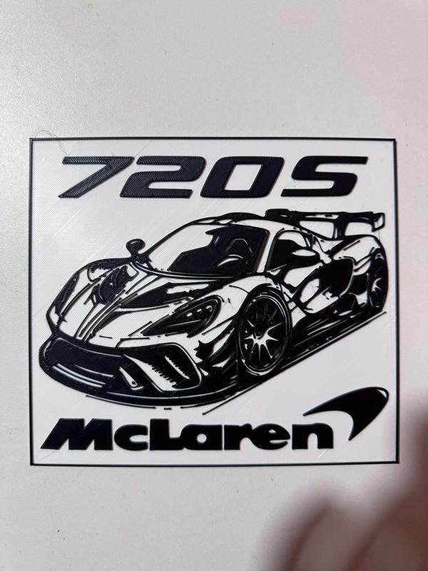 Mclaren 720S Wall Art