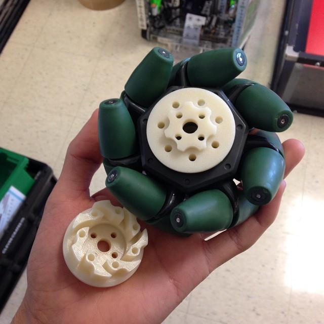 Vex Mecanum Wheel Adapter