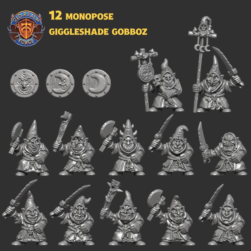Giggleshade Gitz - 12 Monopose melee warband