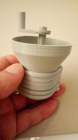 Layered Moineau based pump: Model 131313 by @SciFabLab 
