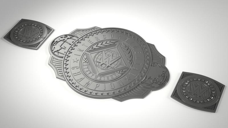 WWE Intercontinental Championship Belt