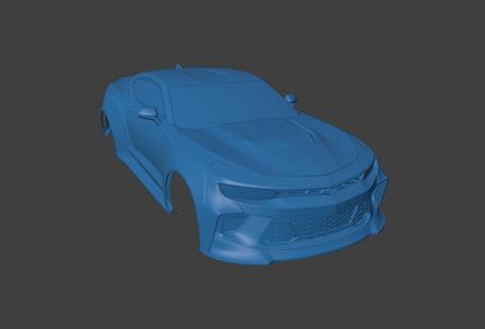 RC BODY 2018 CAMARO ZL1 CHEVROLET 1/10 3D PRINT STL