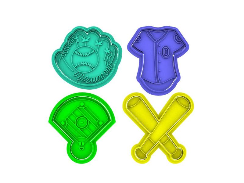 BASEBALL COOKIE CUTTER