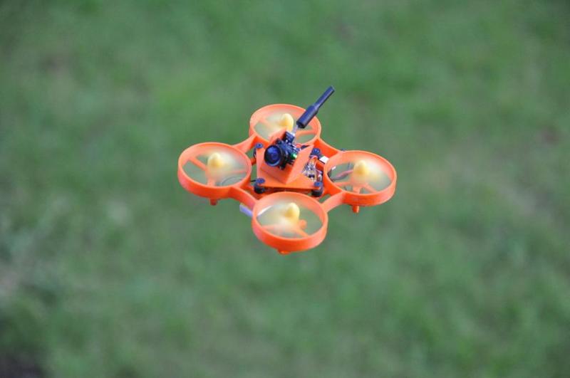 PLA Micro Quad, Camera Motor & Battery Mount