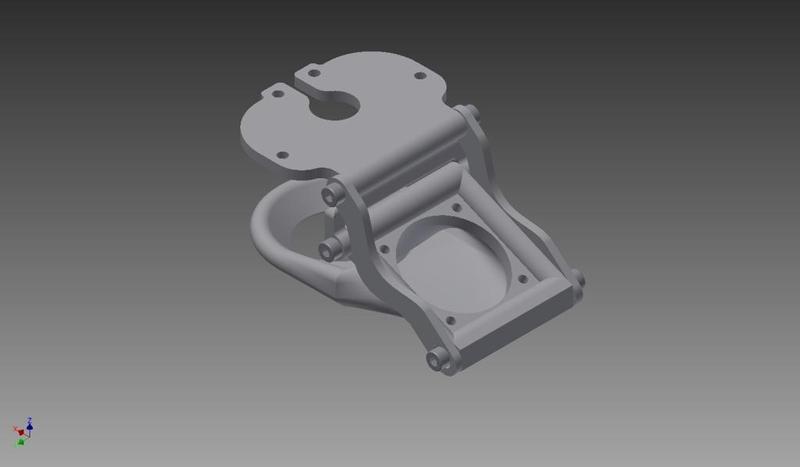 Lüfterhalter German RepRap Neo Bausatz