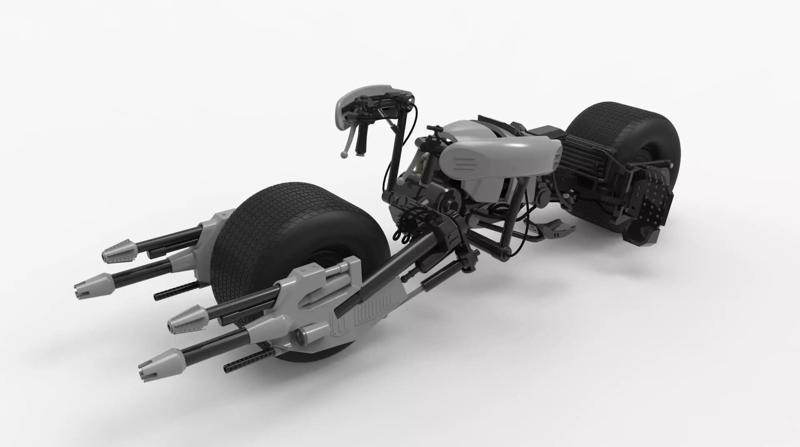 Batman Batpod Motorcycle