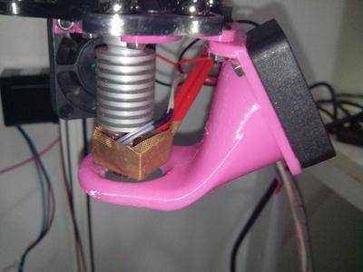 Circular fan duct for Kossel 800
