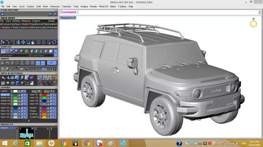 Toyota car 3d