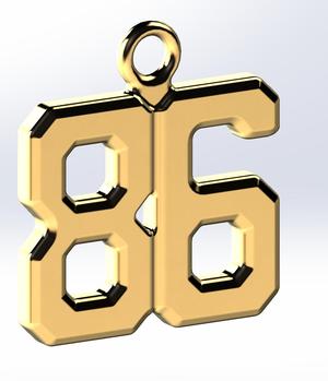 Chrissy 86 Necklace Pendant