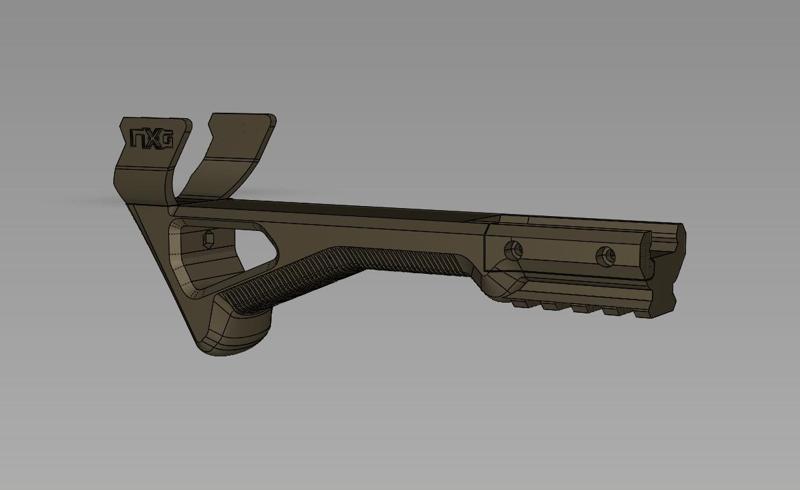NXG/HDX 68 Angled Fore Grip