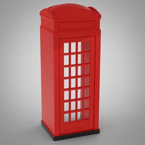 British Phone Booth Book Holder