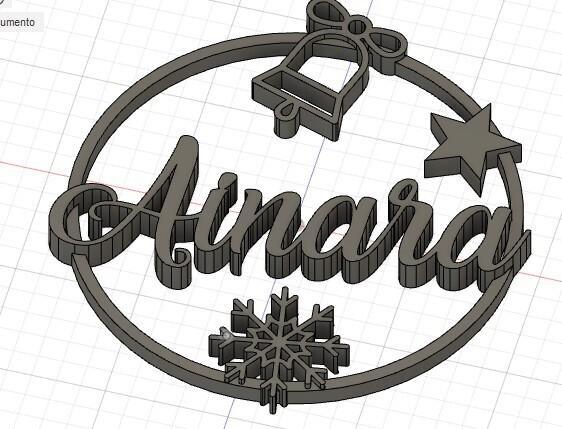 Ainara Christmas ornament