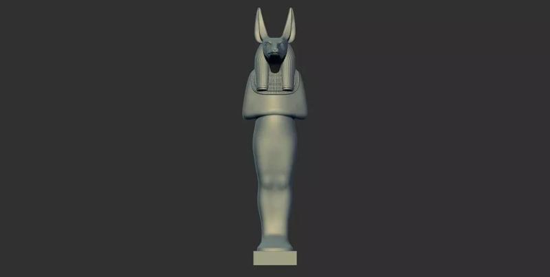 Anubis Jackal God mummy  3d printable model